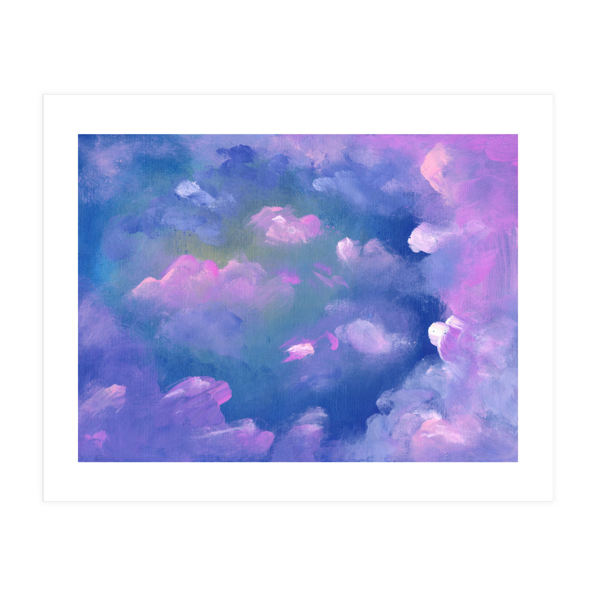 Galaxy flowers (Print Only)