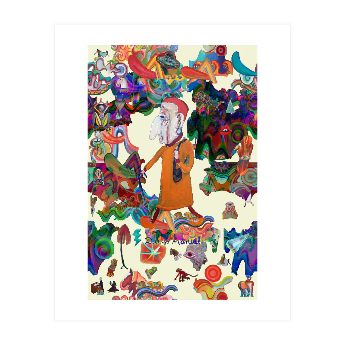 Graffitis 2021 Tapiz 66 (Print Only)