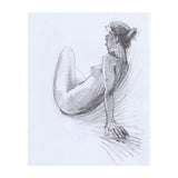 Nude Woman Drawing (Print Only) thumbnail