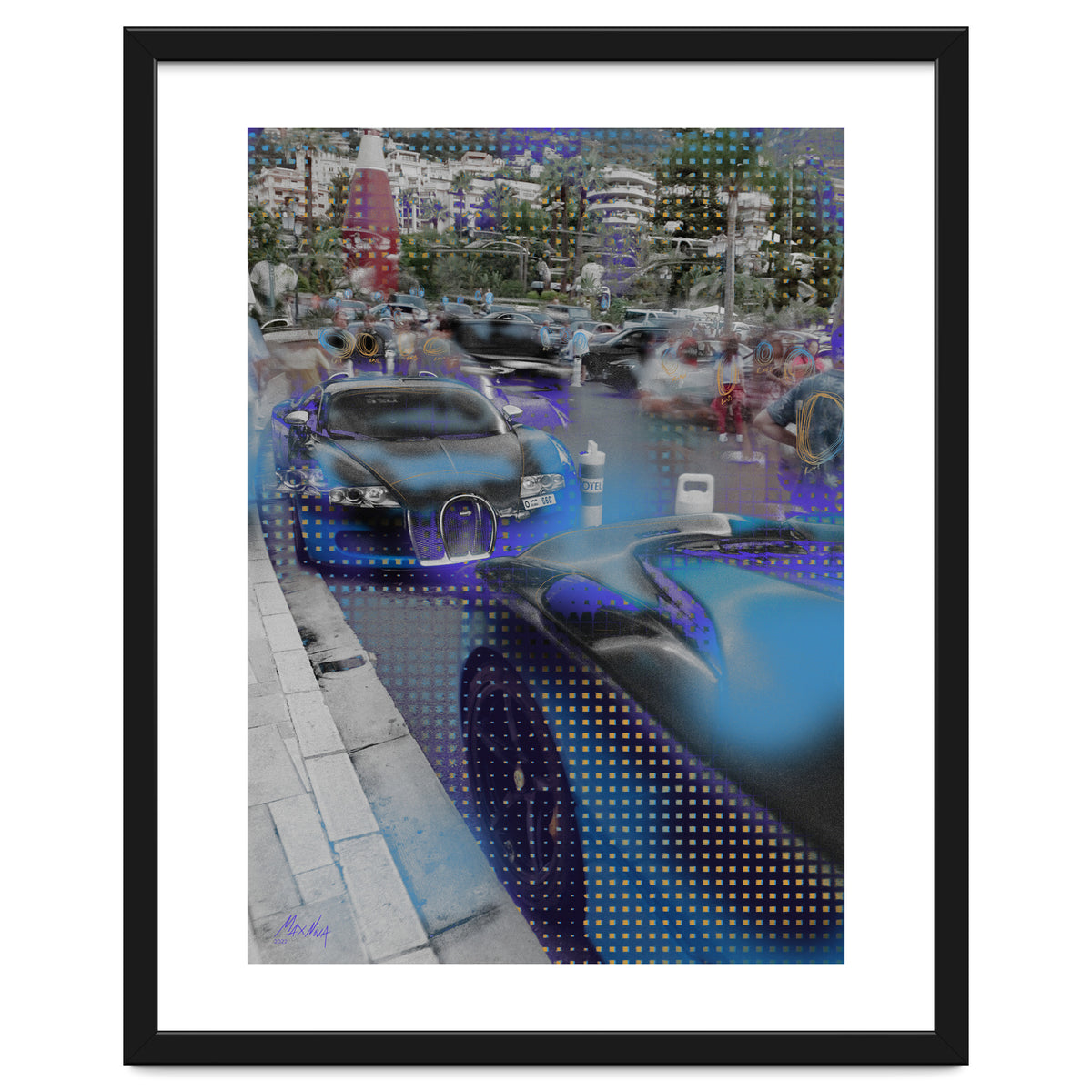 August ’22 — Blue Bugatti, Monaco