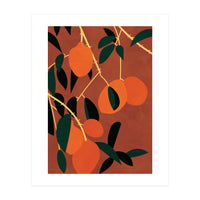 Terracotta Boho Lemon Tree (Print Only)