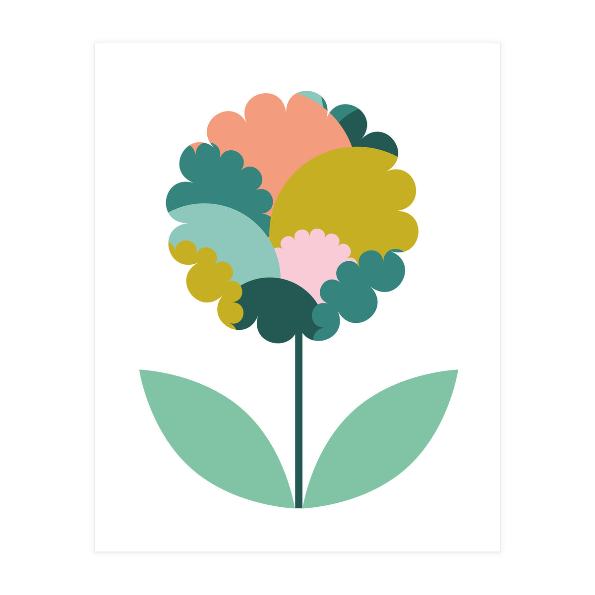 Big flower (Print Only)