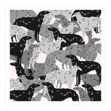 Borzoi dogs pattern (Print Only) thumbnail