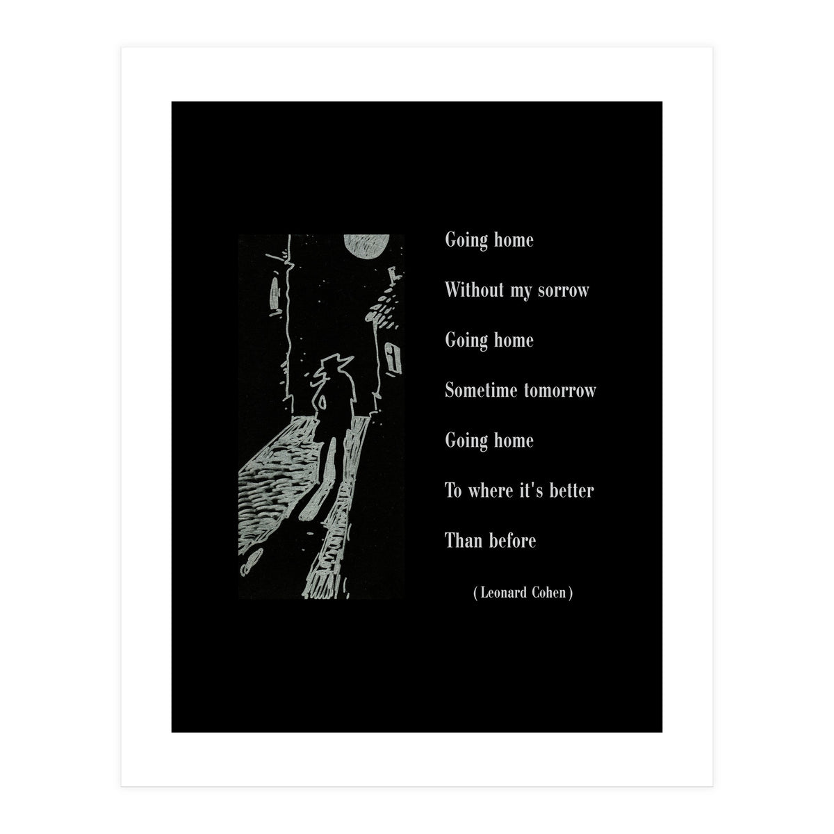 Going Home - Tribute to Leonard Cohen (Print Only)