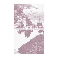Printed Positano in Purple (Print Only)