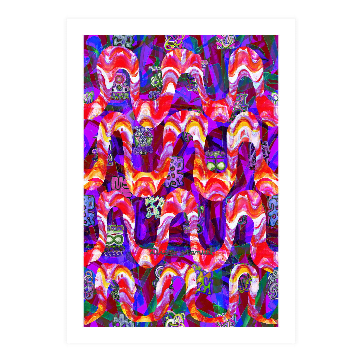 Pop Abstract 13 (Print Only)