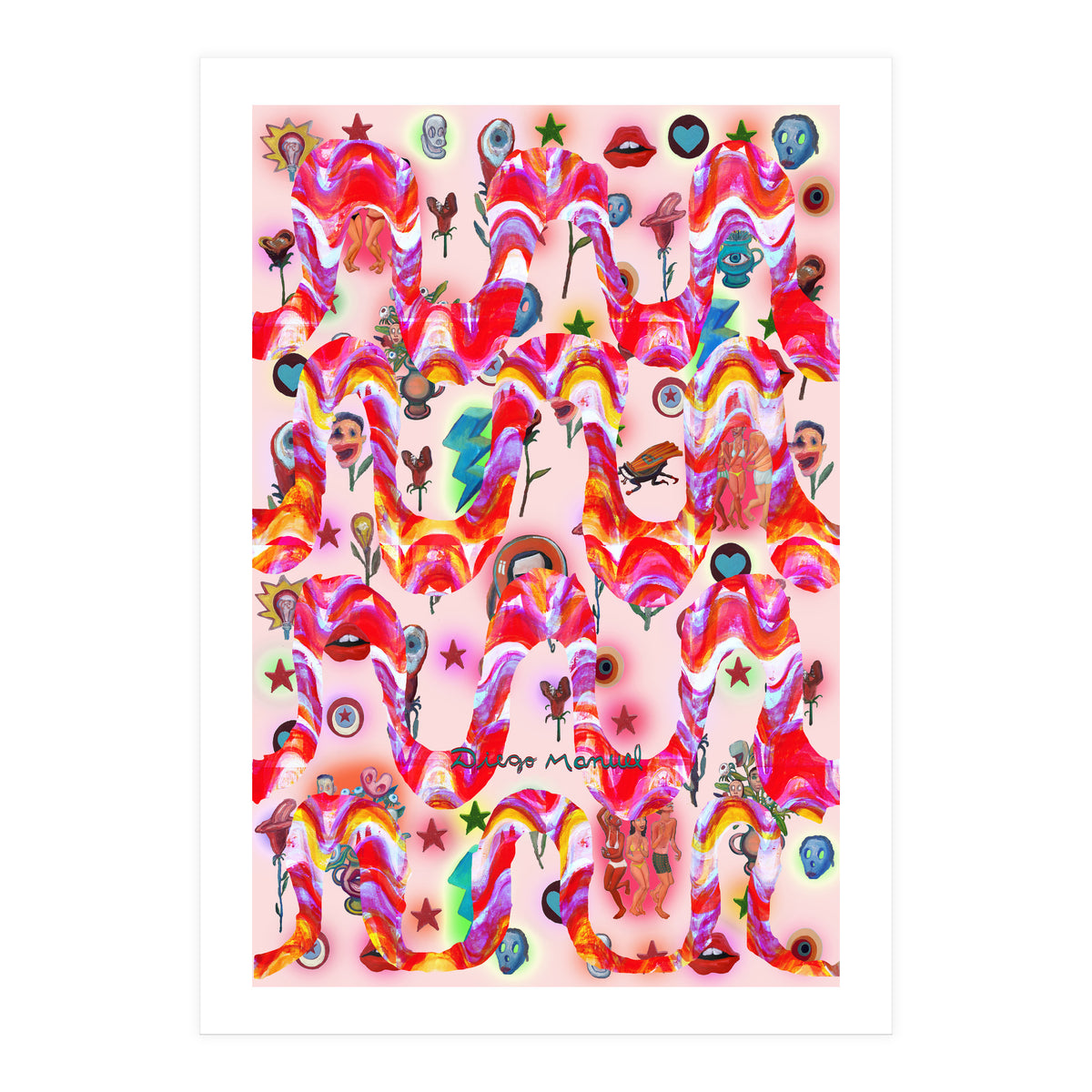 Pop Abstract 3 (Print Only)