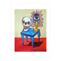 Mesa Con Calavera (Print Only)