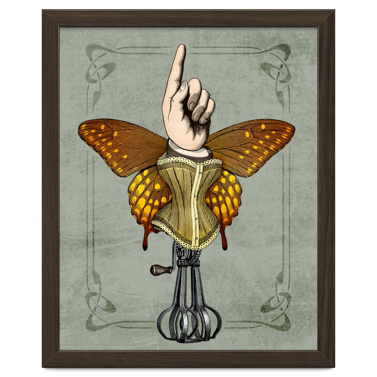 Butterhand Portrait