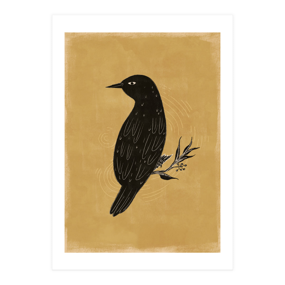 Black Bird (Print Only)