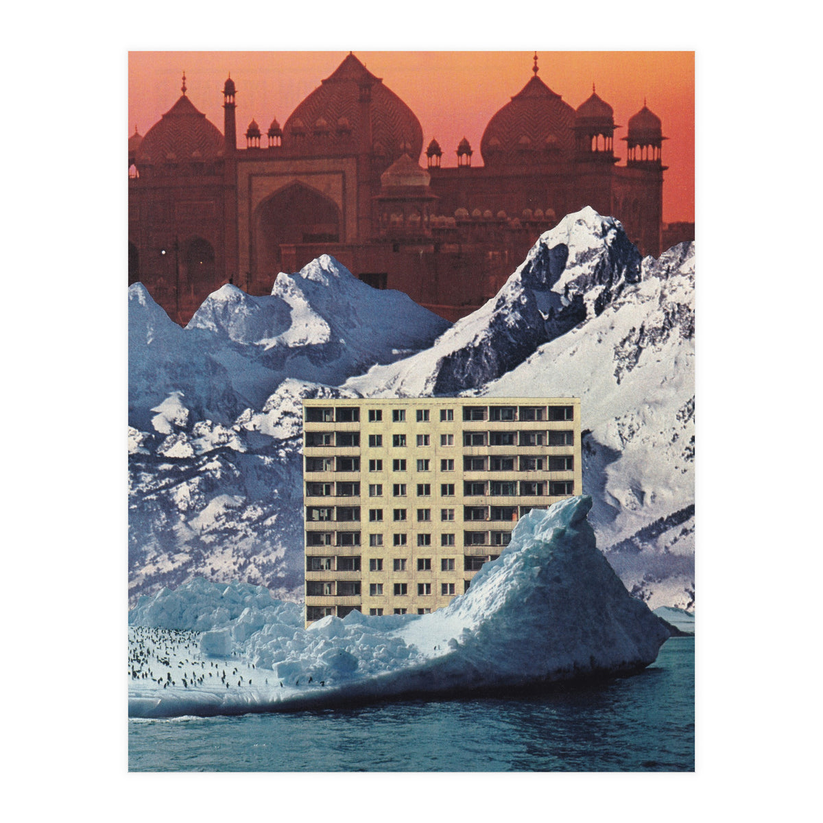 Penguin Village (Print Only)