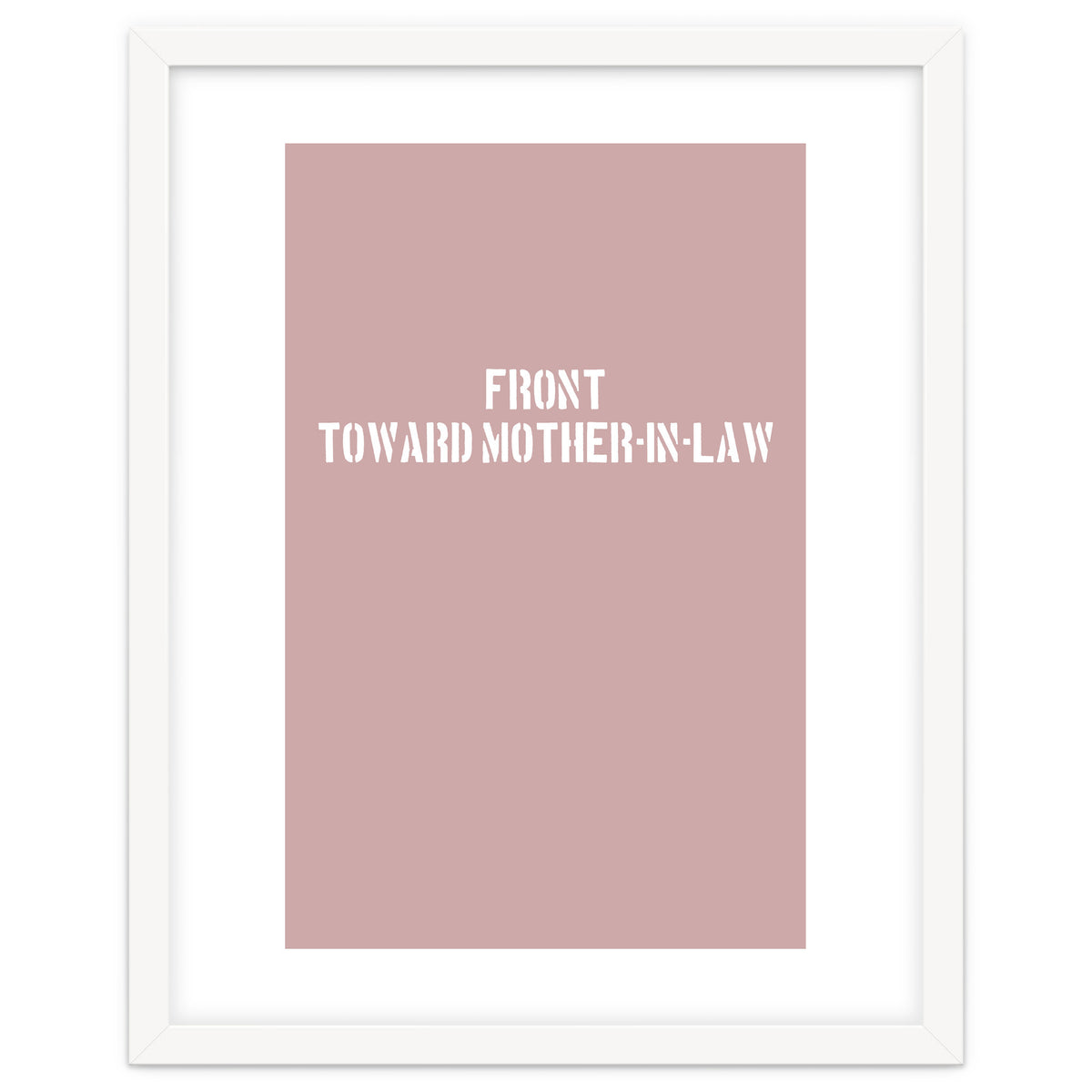 TOWARD MOTHER-IN-LAW