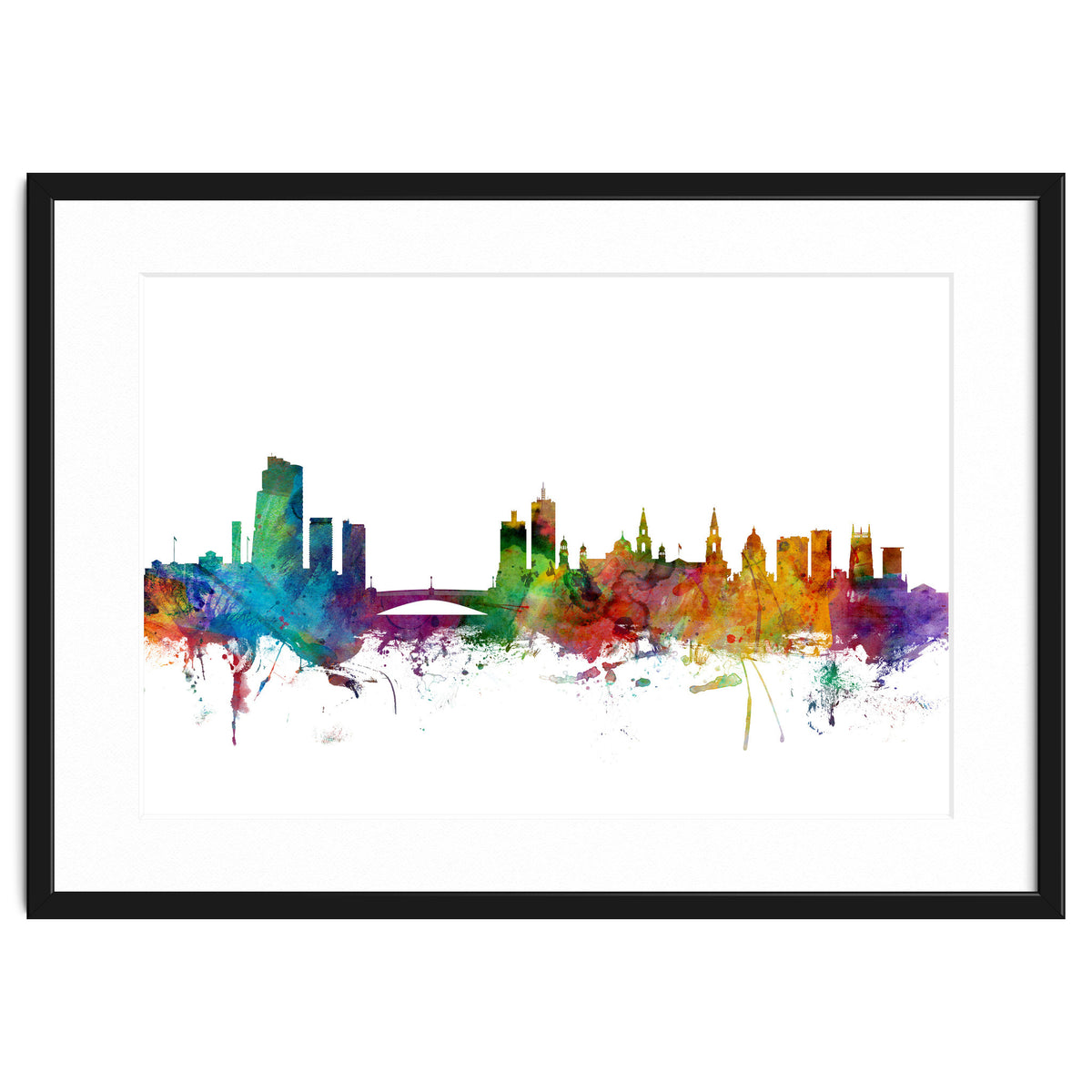 Leeds England Skyline