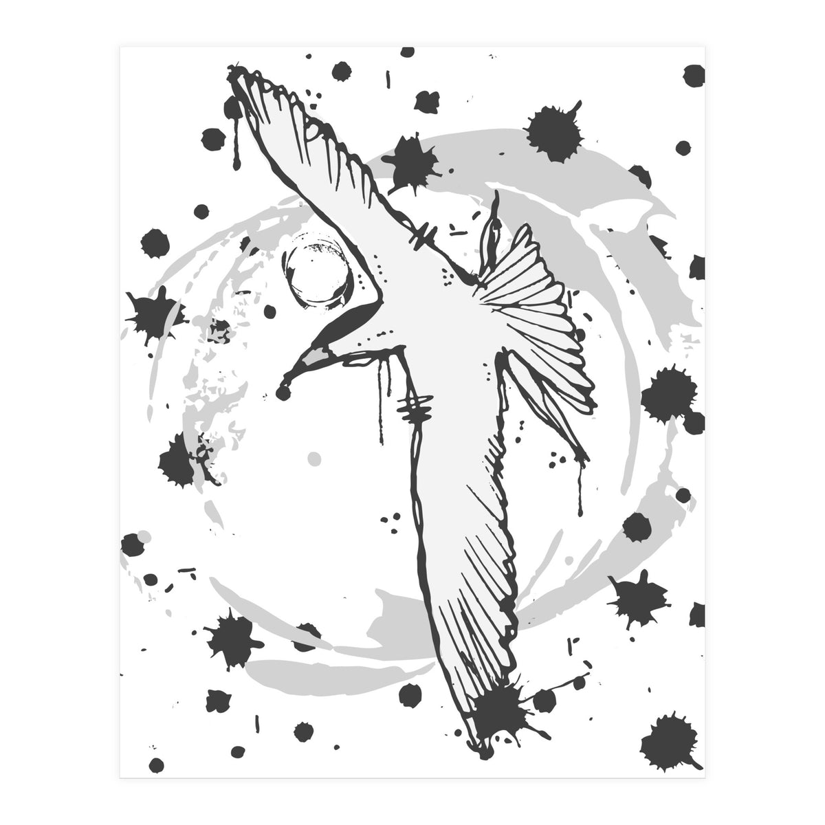 Fairy Tern Sketch (Print Only)