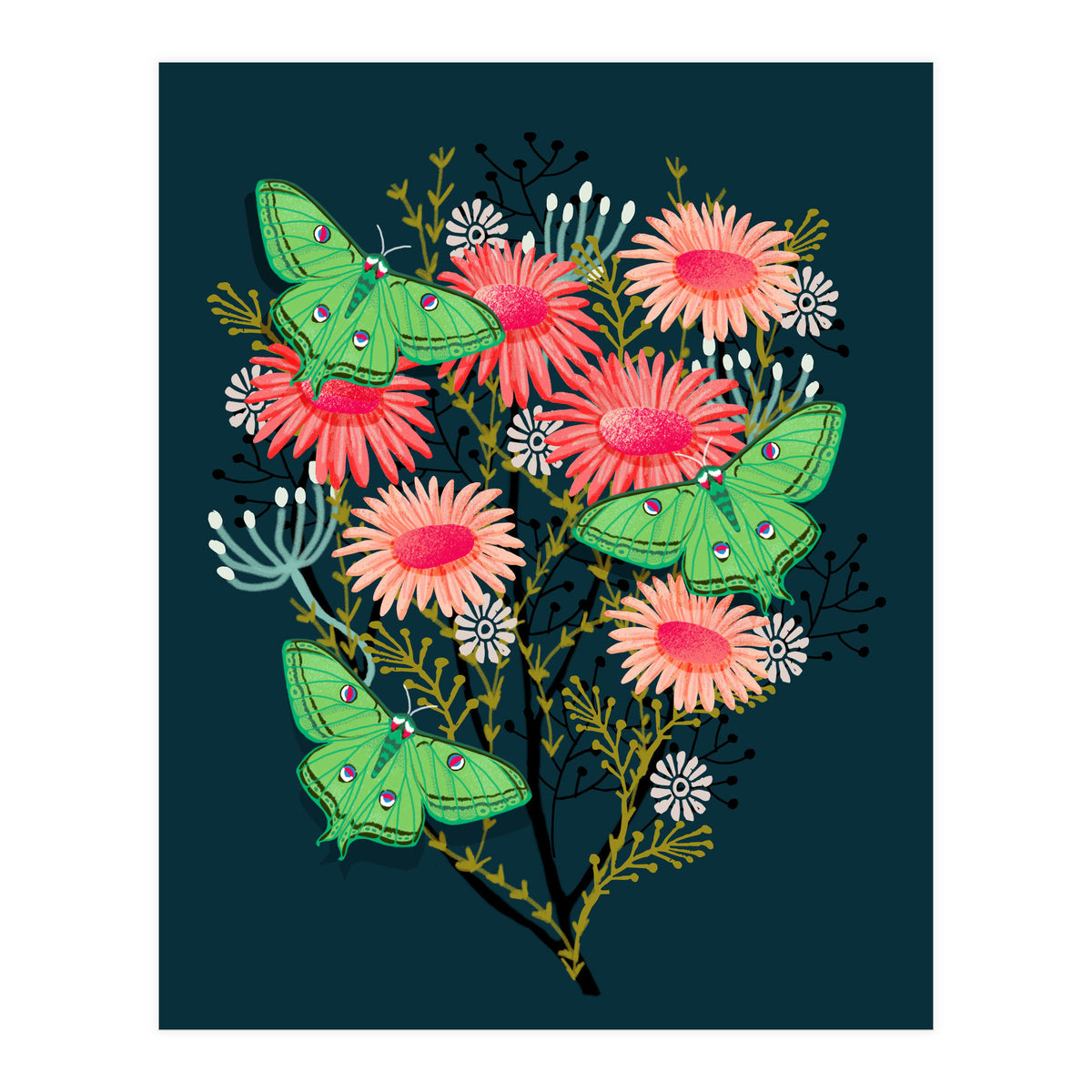 Luna Moth (Print Only)