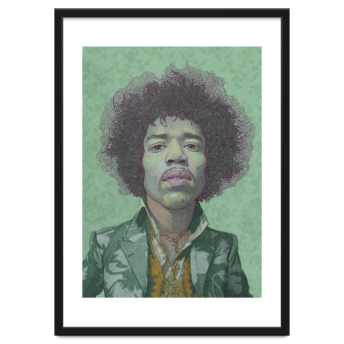 Hendrix Illustration