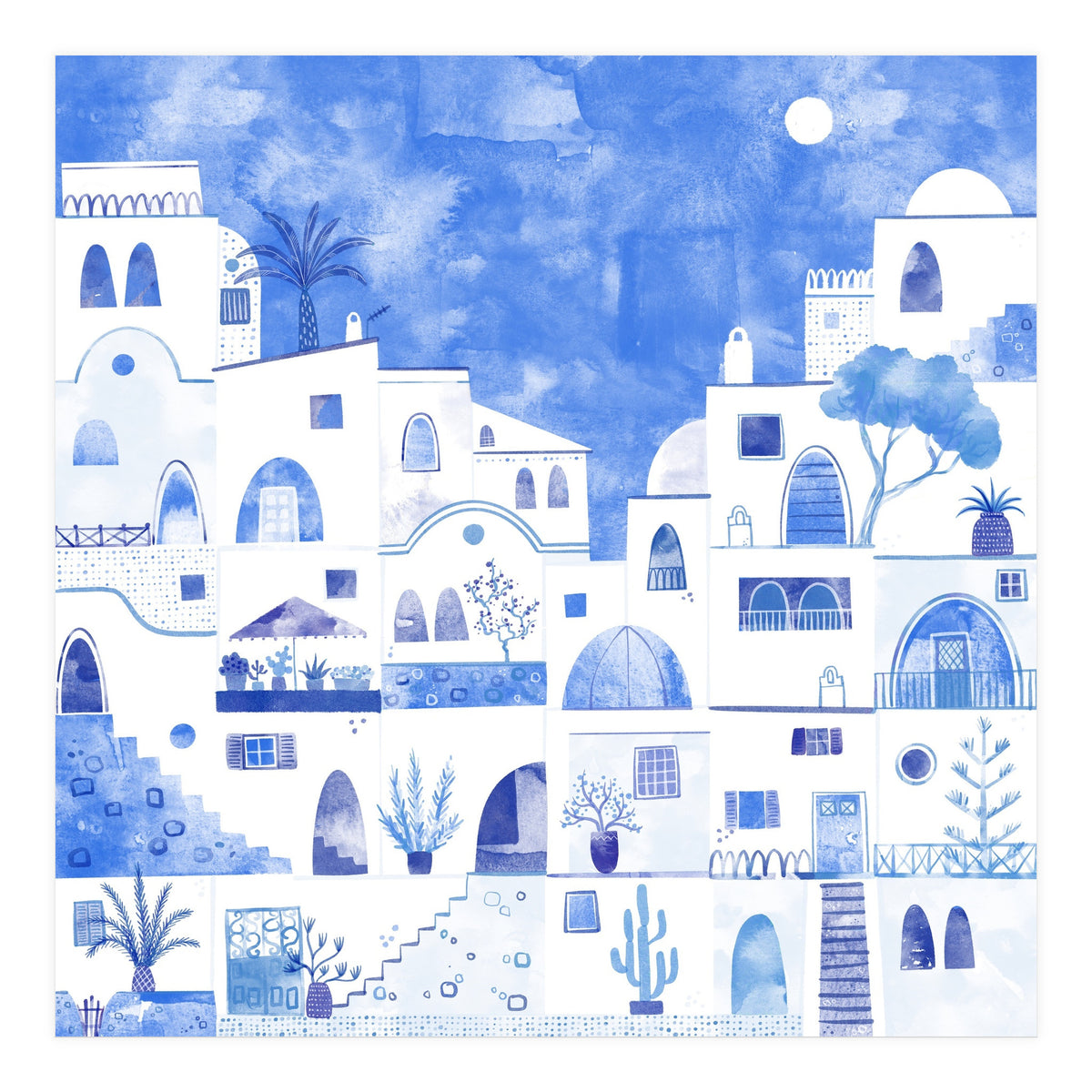 Santorini (Print Only)