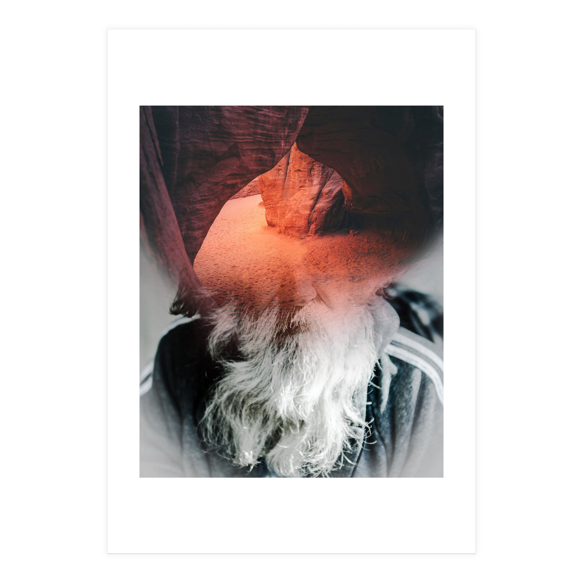 Der Mann Am Berg 2 (Print Only)