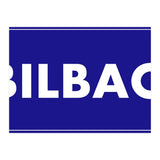 Let`s go to Bilbao, Spain! Blue road sign (Print Only) thumbnail