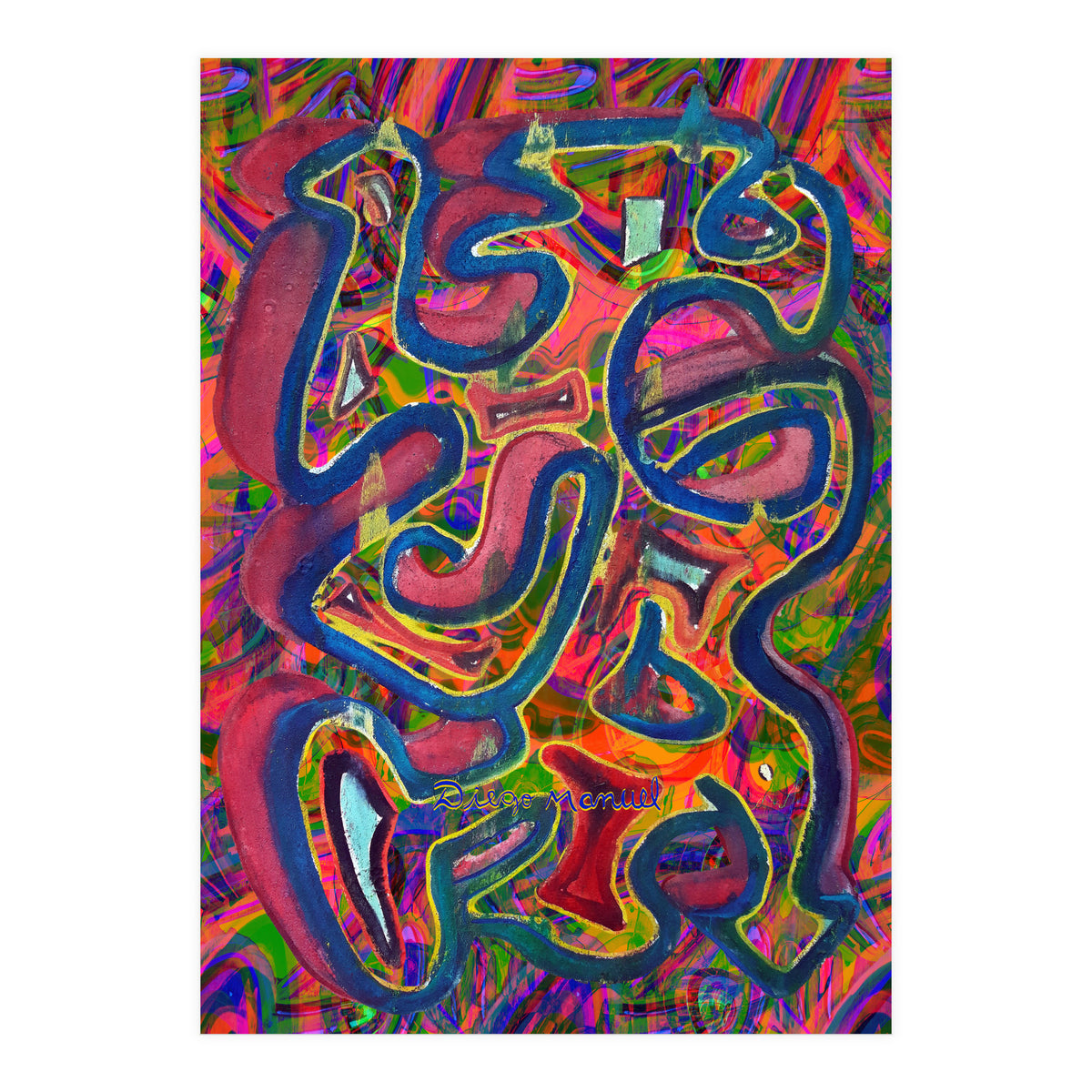 Graffiti Digital 2022 832 (Print Only)