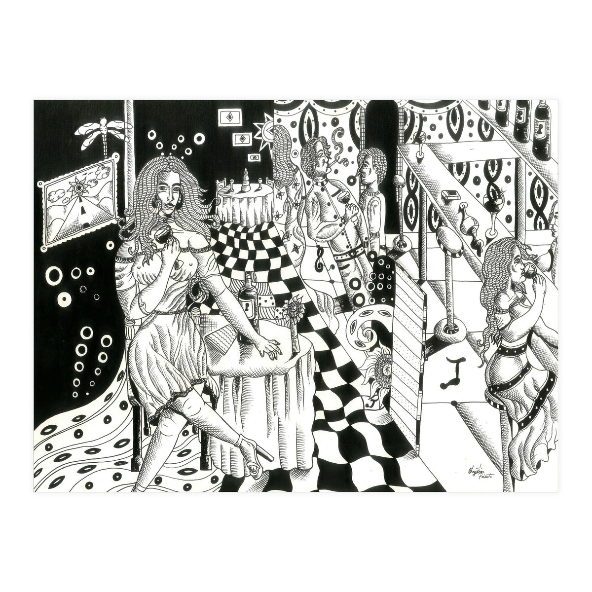 At The Bar (Print Only)