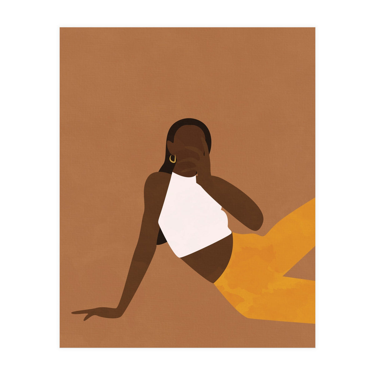 Boho Chic Woman (Print Only)