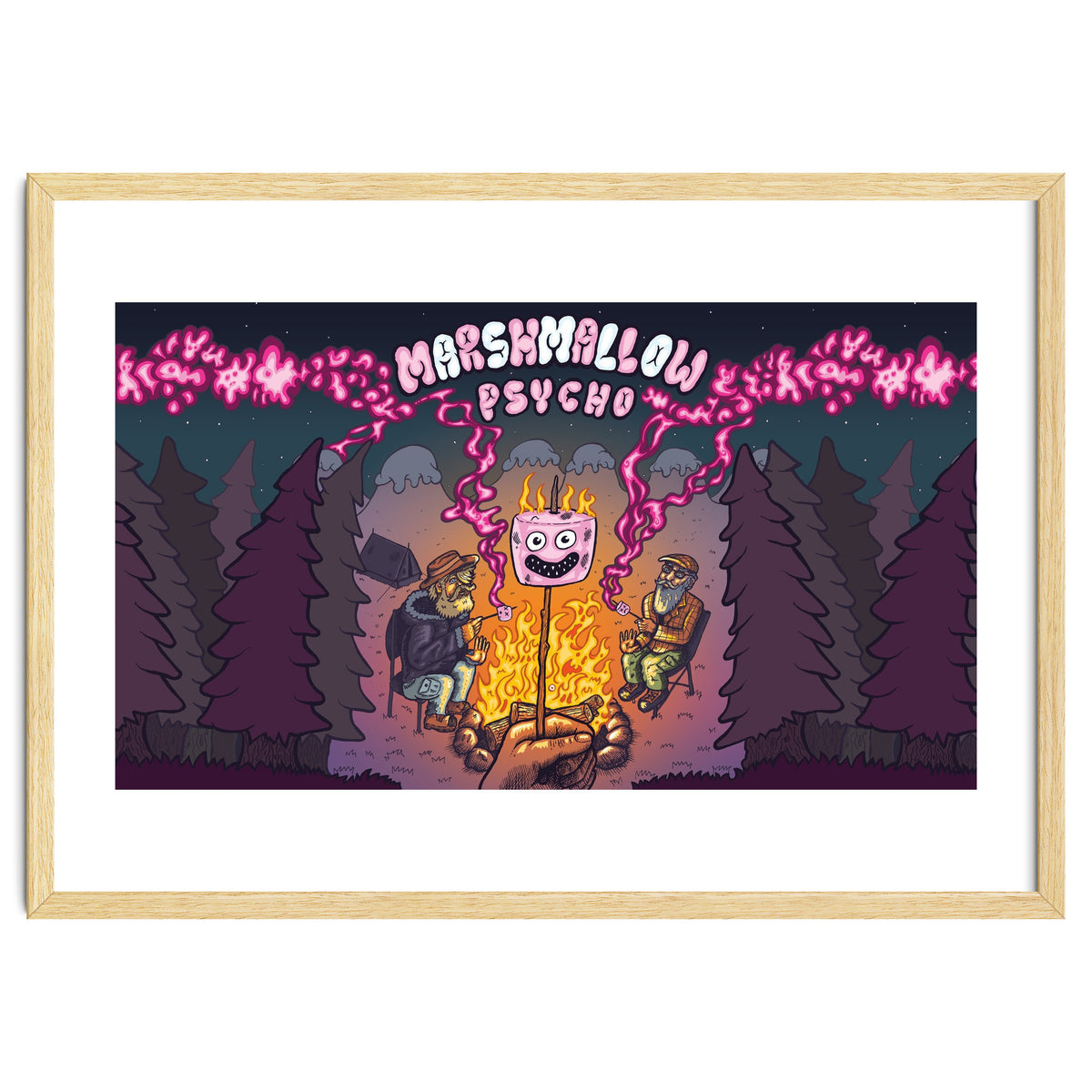 Marshmallow Psycho 12.3% ABV Bourbon Barrel Aged Marshmallow Stout