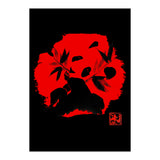panda in red (Print Only) thumbnail