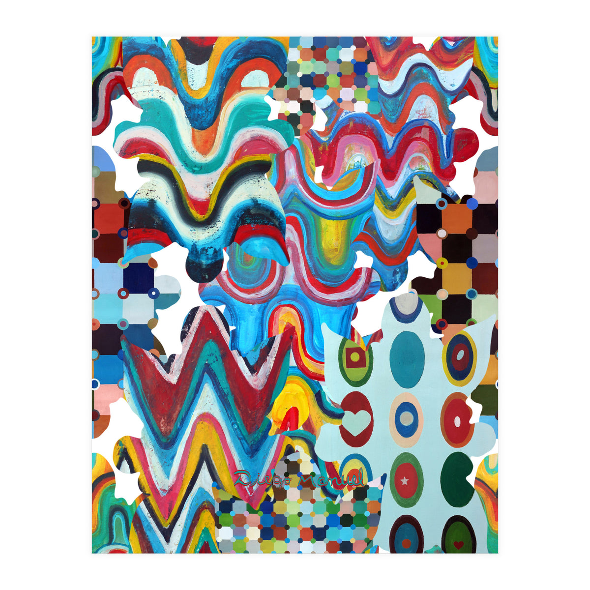 Pop Abstract 2023 Tapiz 74 (Print Only)