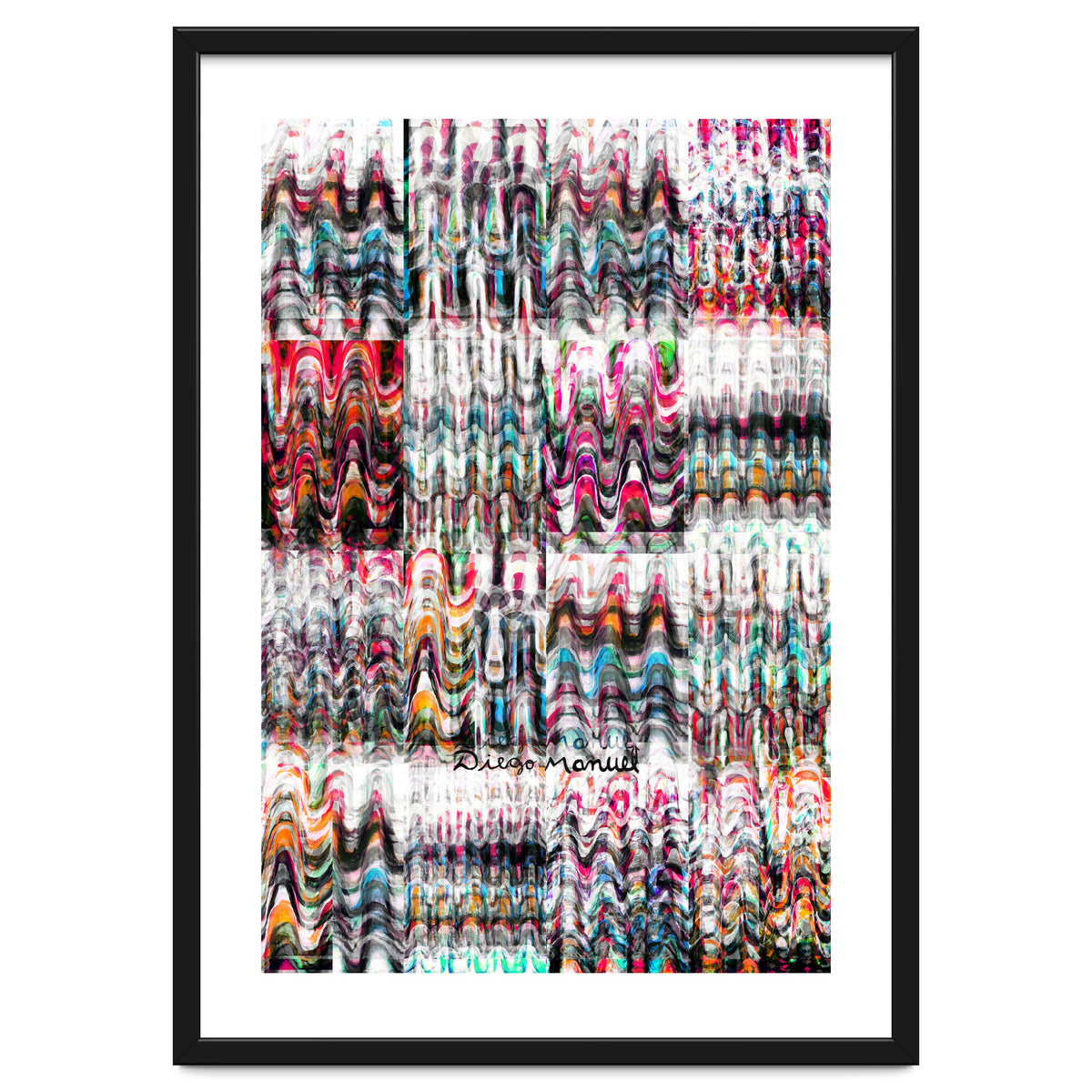 Pop abstract color full