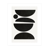 ABSTRACT AND GEOMETRIC SHAPES 01BW (Print Only) thumbnail
