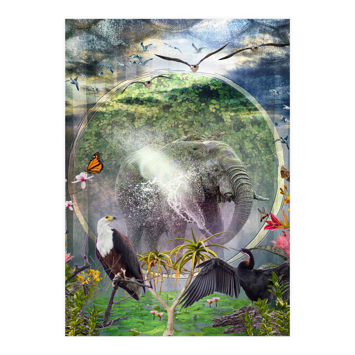 Jungle Retreat (Print Only)