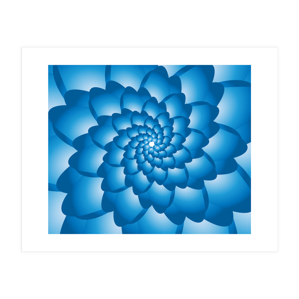 Flower Swirl Pattern (Print Only)