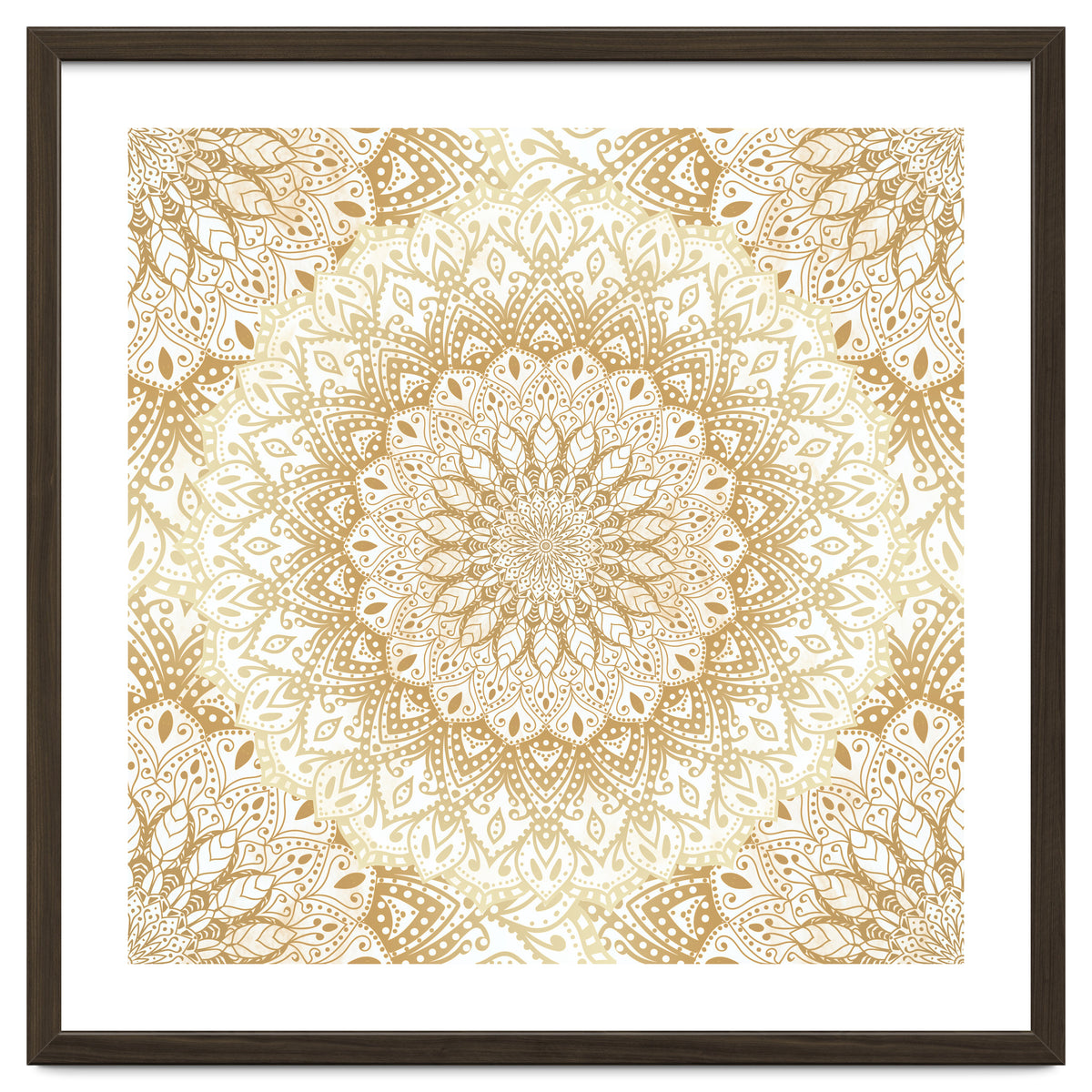 Mandalas For May Gold