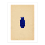 Ultramarine minimalist vase (Print Only) thumbnail