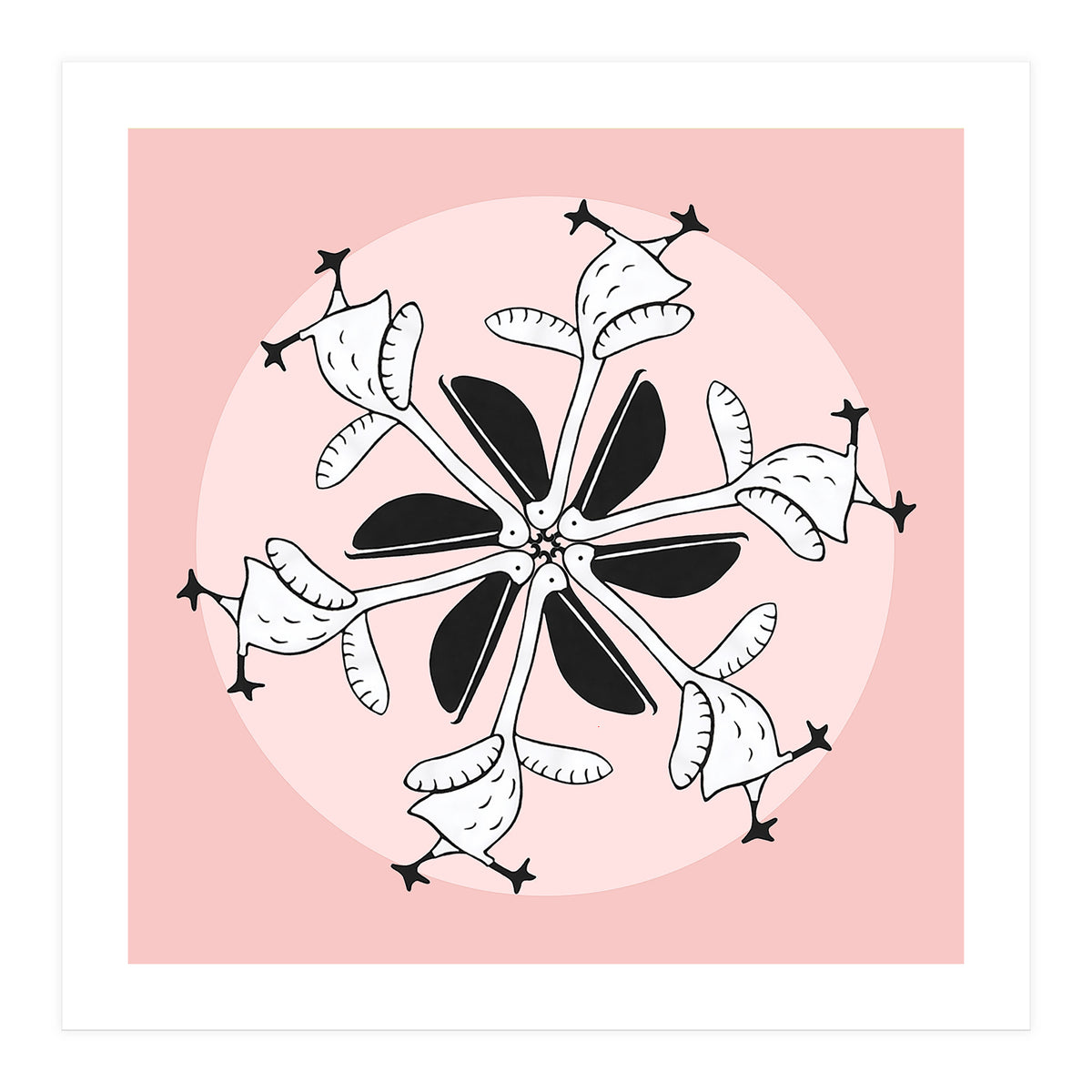 Pelican Wheel (Print Only)