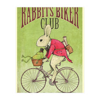 Rabbits Biker Club (Print Only)