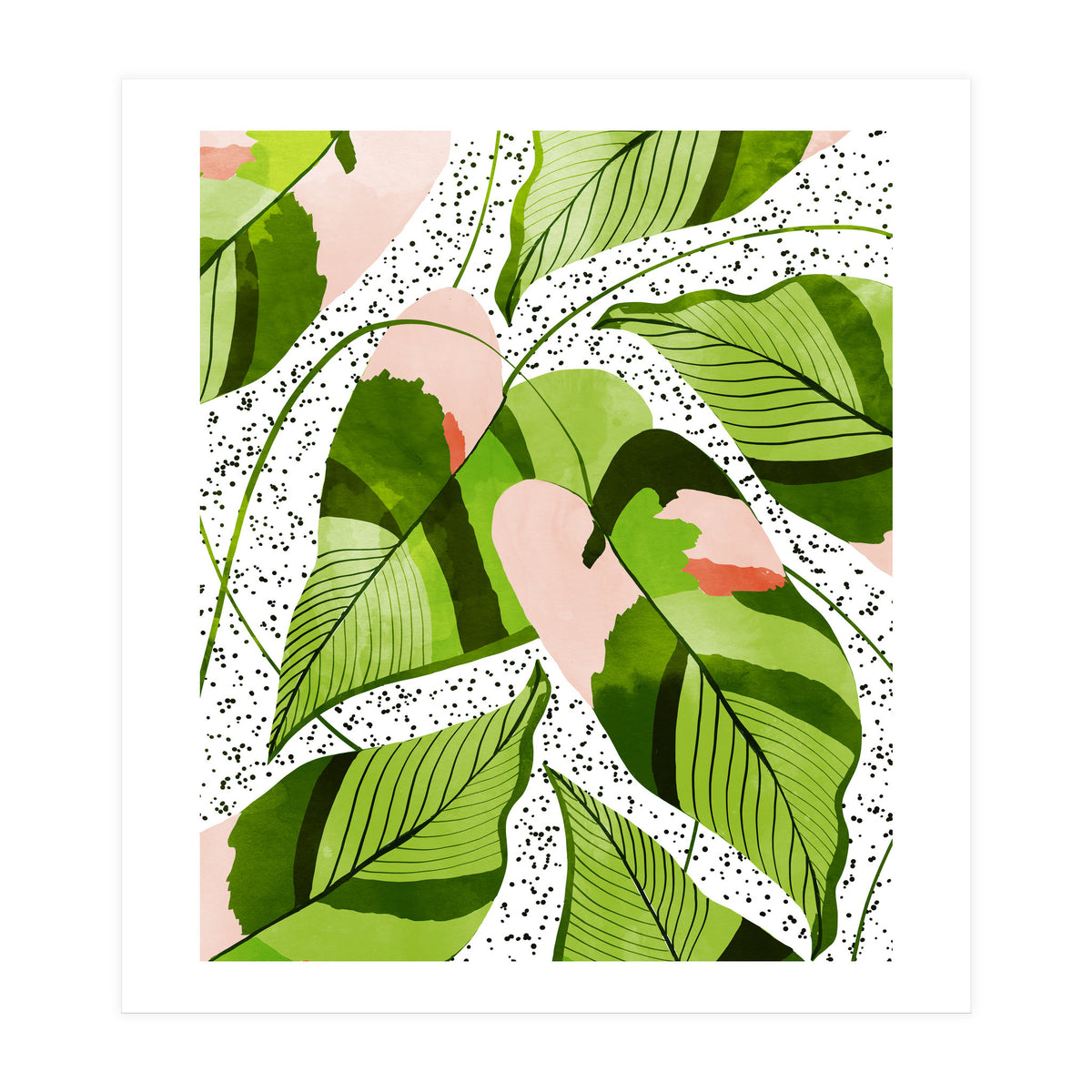 Blushing Leaves (Print Only)