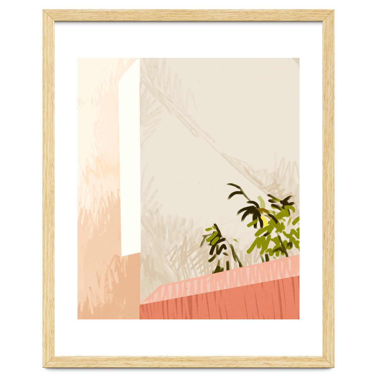 Lazy Afternoon #Abstract Digital Plants Grow