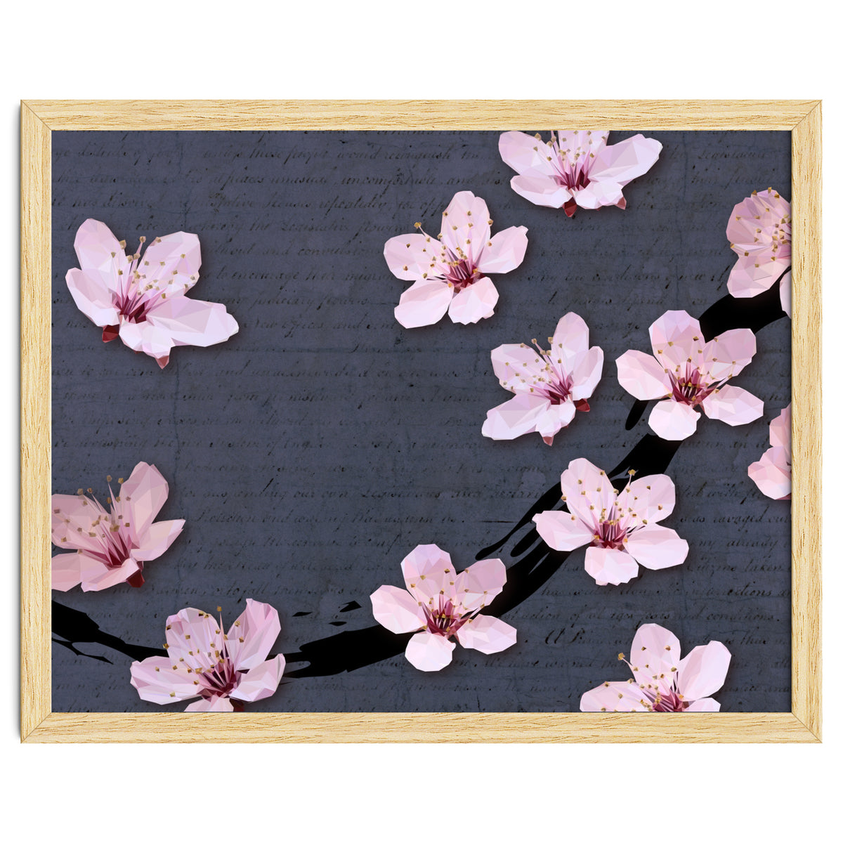 Triangulated Cherry Blossoms