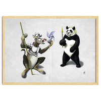 Donkey Xote And Sancho Panda