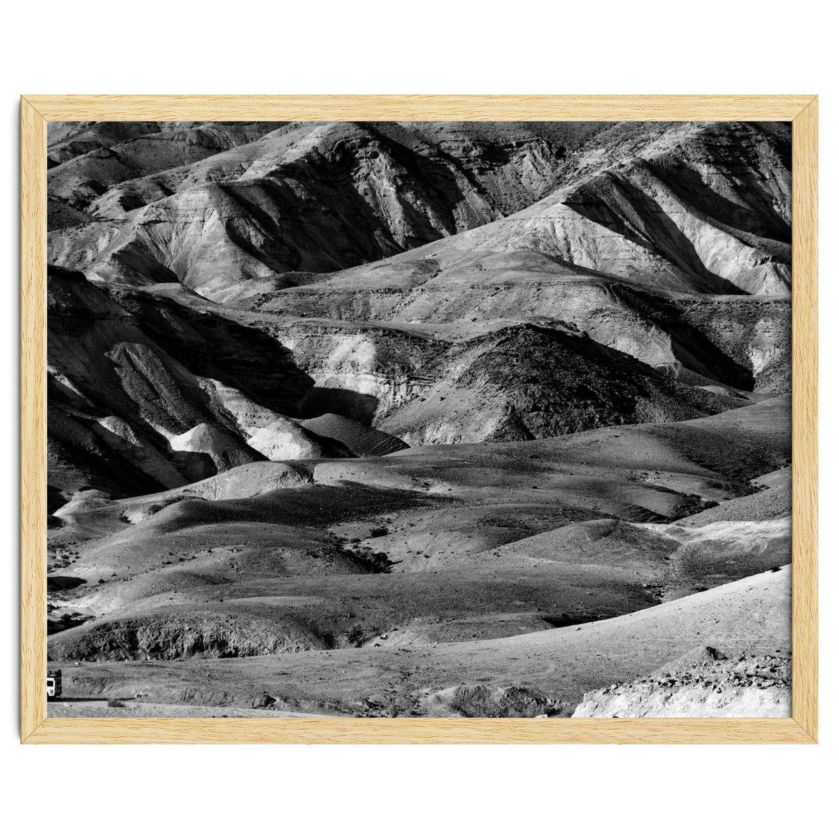 Driving across the Judean Desert