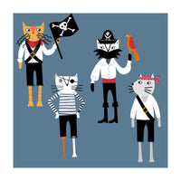 Pirate Cats (Print Only)