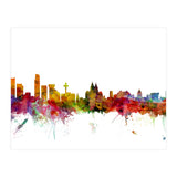 Liverpool England Skyline (Print Only) thumbnail