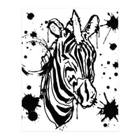 Zebra sketch (Print Only)