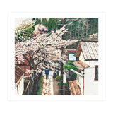 Passing by Cherry Blossoms (Print Only) thumbnail