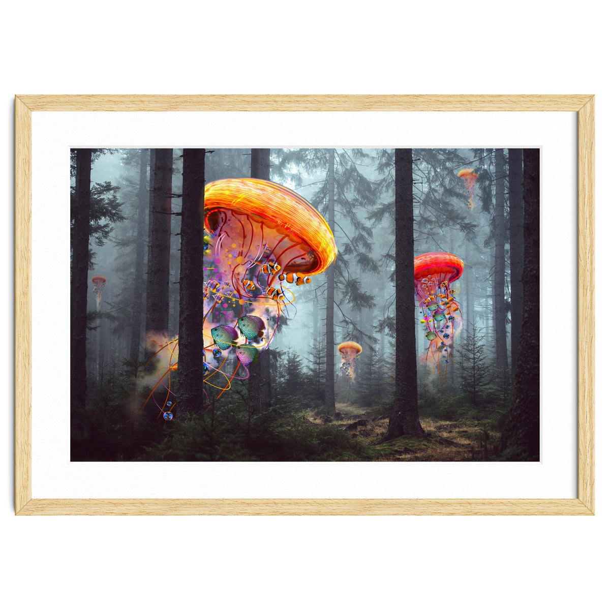 Forest Jellyfish For Print7000