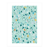 Blue Terrazzo (Print Only) thumbnail