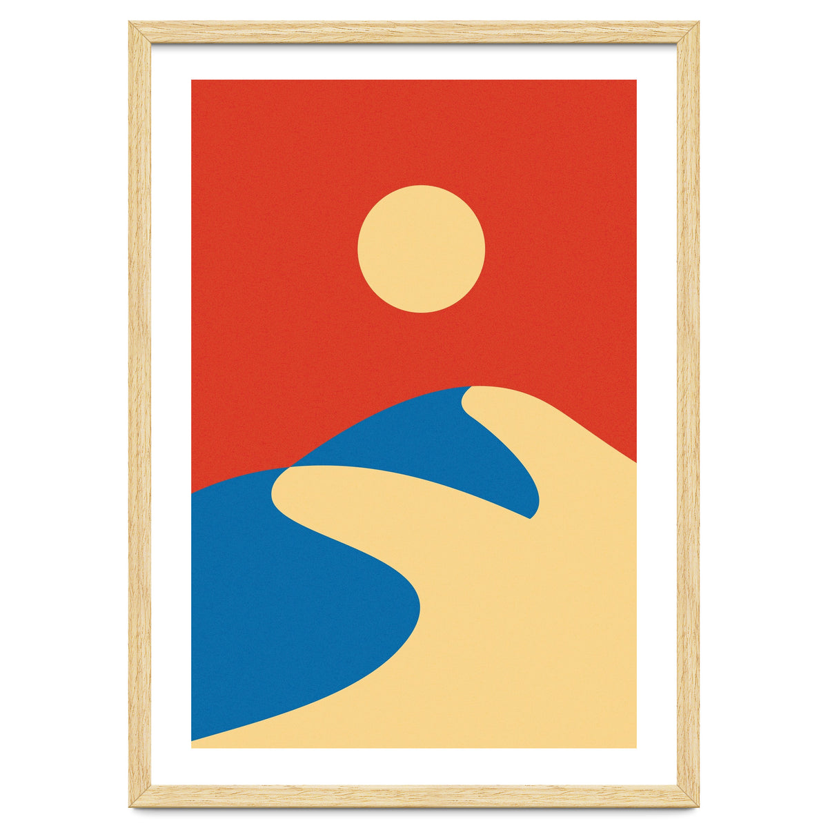 Mid Century Sahara Desert