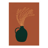 Terracotta Earth Tones Wall Decor Pottery Plant I (Print Only) thumbnail